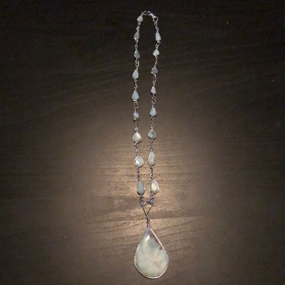 Larimar necklace